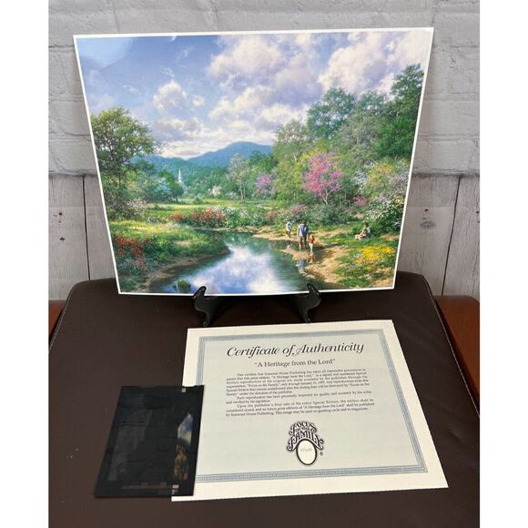 A HERITAGE FROM THE LORD BY LARRY DYKE LITHOGRAPH NEW - Picture 1 of 4